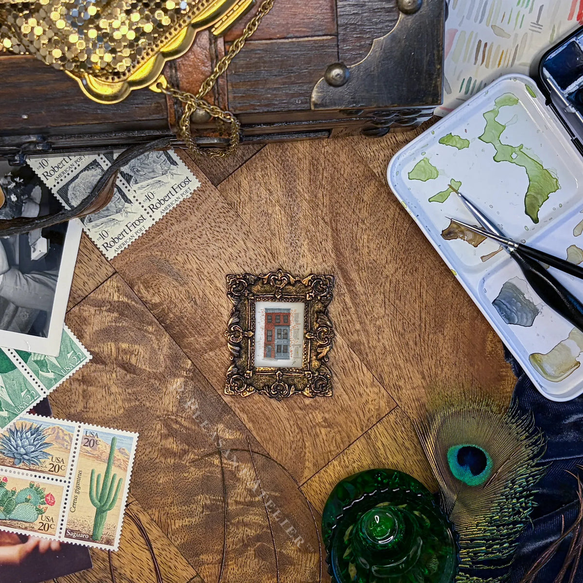 Inspiration, Curios, and a Vain Peacock