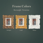 10th Avenue Brownstone South Slope Framed Masterpiece by P. Pleasant Atelier with Antique gold Art Fairy Magic