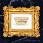 Tom and Jerry For Ruth framed masterpiece by P. Pleasant Atelier with Art Fairy Magic in an antique gold and white rectangle