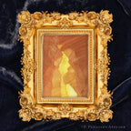 Antelope Canyon AZ framed master piece by P. Pleasant Atelier with Art Fairy Magic, antique gold frame