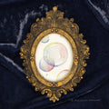 Rainbow Bubbles framed wall art by P. Pleasant Atelier in gold with Art Fairy Magic accents
