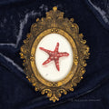 Zesty Red Framed Masterpiece by P. Pleasant Atelier framed wall art in gold with Art Fairy Magic