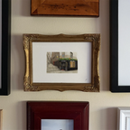 Halfway House Pub Edinburgh 5 x 7 inch fine art print by P. Pleasant Atelier with Magic Art Fairy charm