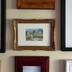 Hotel Courtyard Oaxaca 5 x 7 inch fine art print by P. Pleasant Atelier with Fairy Magic Art