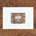 Card Catalogue Windom by P. Pleasant Atelier, 5 x 7 inch fine art print with Fairy Magic Art