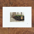 Halfway House Pub Edinburgh 5 x 7 inch fine art print by P. Pleasant Atelier with Fairy Magic Art