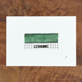West 4 Greenwich Village 5 x 7 inch fine art print by P. Pleasant Atelier with Art Fairy Magic