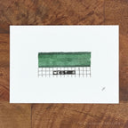 West 4 Greenwich Village 5 x 7 inch fine art print by P. Pleasant Atelier with Art Fairy Magic