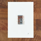 10th Avenue Brownstone South Slope 5 x 7 inch fine art print by P. Pleasant Atelier with Art