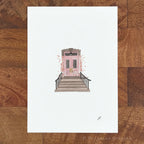 12th Avenue Brownstone South Slope Fine Art Print by P. Pleasant Atelier with Fairy Art Magic