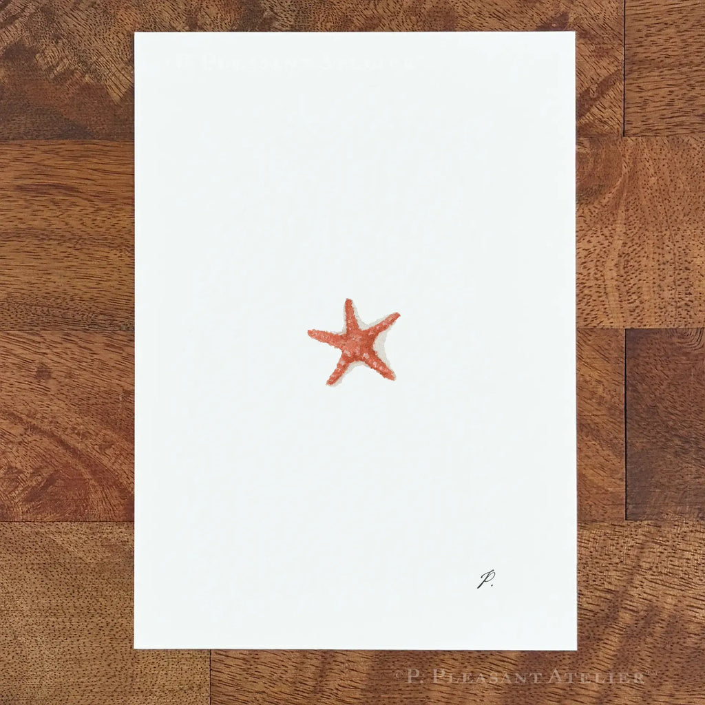 Zesty Orange 5 x 7 inch fine art print by P. Pleasant Atelier with Fairy Art Magic star