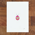 Kim 90s Icon fine art print by P. Pleasant Atelier with Fairy Magic Art style, 5 x 7 inch