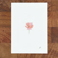 Joni Poppy 5 x 7 inch fine art print by P. Pleasant Atelier with Fairy Magic Art flower on paper