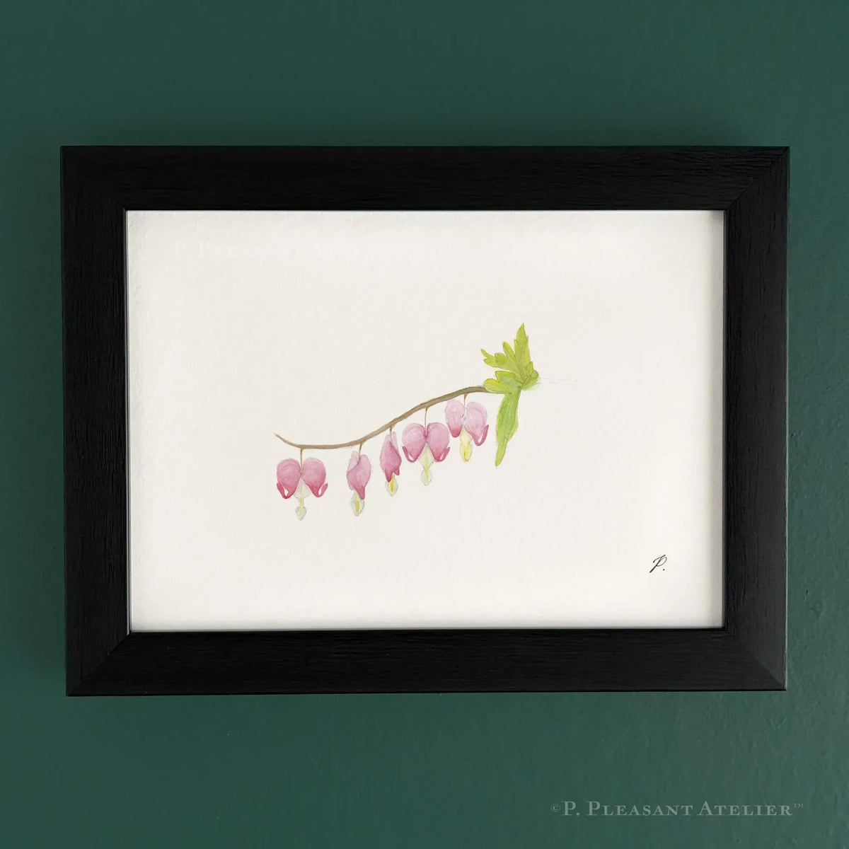 Bleeding Hearts 5 x 7 inch Fine Art Print by P. Pleasant Atelier with Fairy Art and Magic accents