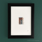 10th Avenue Brownstone South Slope 5 x 7 inch fine art print by P. Pleasant Atelier, Art Fairy Magic