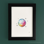 Disco Ball 5 x 7 inch fine art print by P. Pleasant Atelier with Art, Fairy, and Magic accents