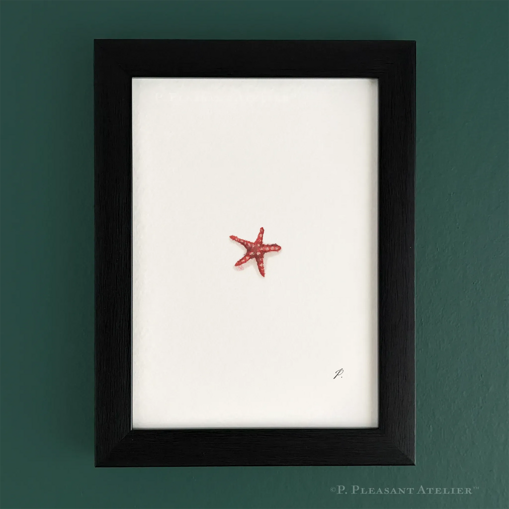 Zesty Red 5 x 7 inch Fine Art Print by P. Pleasant Atelier with Fairy Magic Art theme