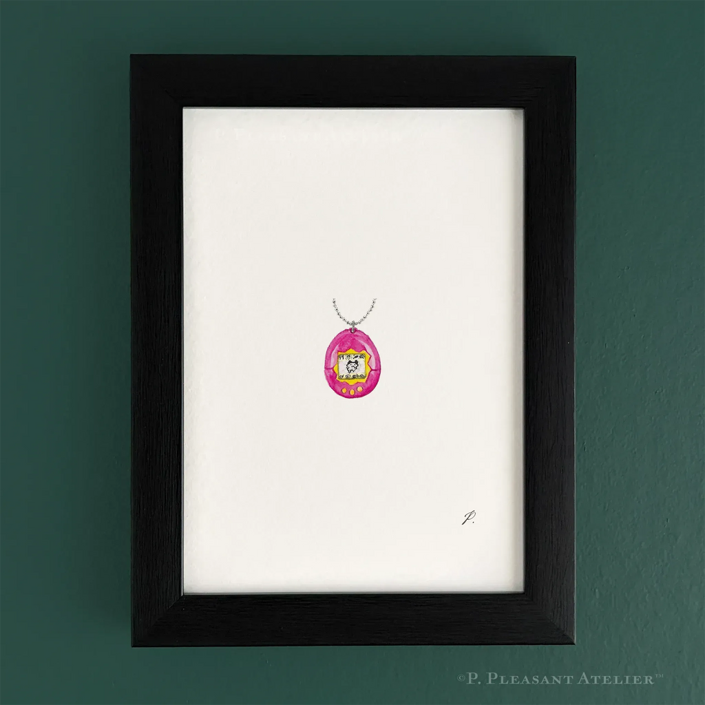 Kim 90s Icon 5 x 7 inch fine art print by P. Pleasant Atelier with Fairy Magic Art