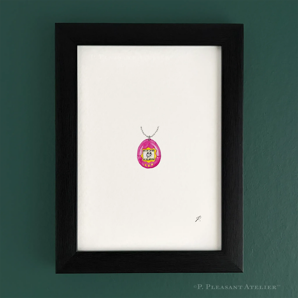 Kim 90s Icon 5 x 7 inch fine art print by P. Pleasant Atelier with Fairy Magic Art