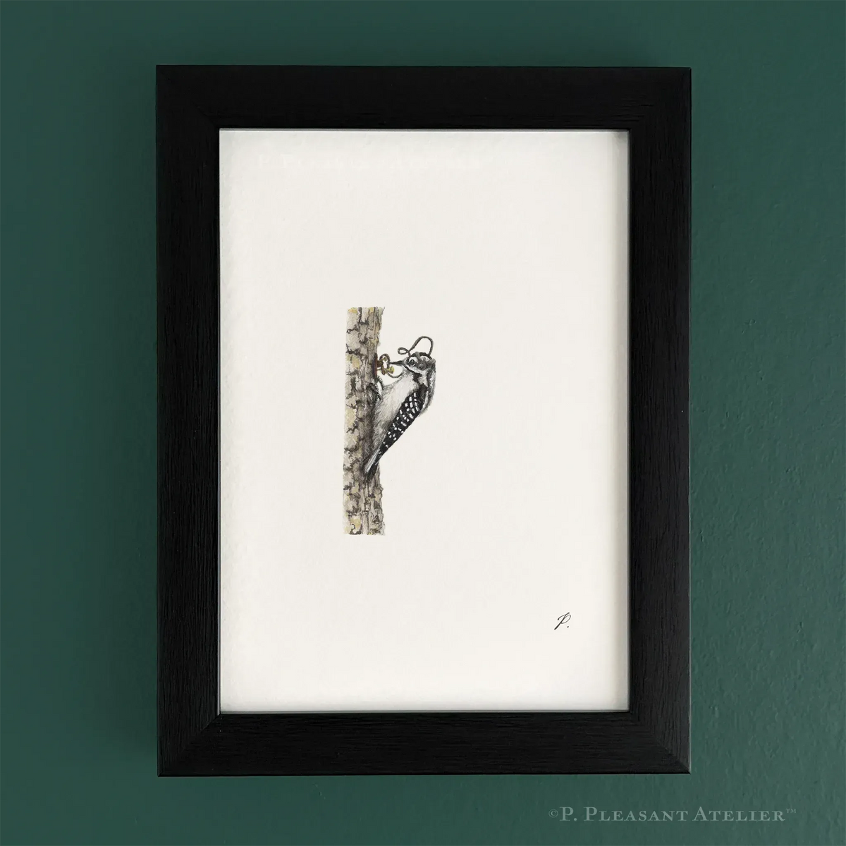 Rosie, the OG Telegrapher 5 x 7 inch Fine Art Print by P. Pleasant Atelier, with Art and Fairy