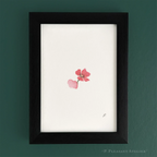 Lo Poppy 5 x 7 inch Fine Art Print by P. Pleasant Atelier, framed wall art portrait with Fairy Magic