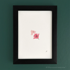 Jenny Poppy 5 x 7 inch fine art print by P. Pleasant Atelier with Fairy Art Magic accents