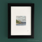 Split Rock Lighthouse Two Harbors, MN 5 x 7 inch fine art print by P. Pleasant Atelier with Art Fairy Magic