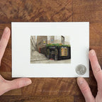 Halfway House Pub Edinburgh fine art print by P. Pleasant Atelier with Art, Fairy, and Magic details