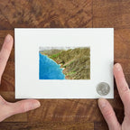 Nā Pali Coast, Kaua'i P. Pleasant Atelier fine art print with Art Fairy Magic coastal cliffs and sea mist