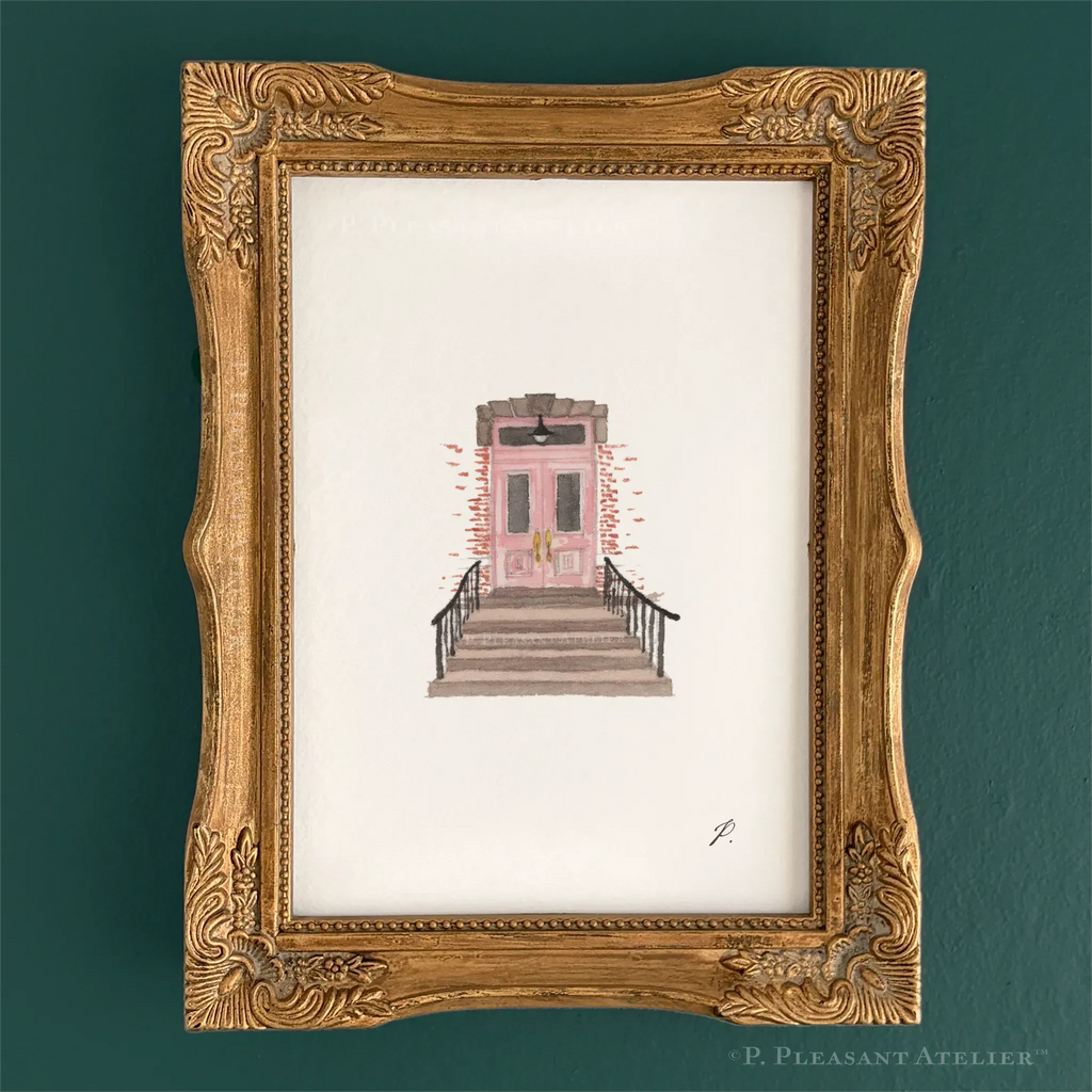 12th Avenue Brownstone South Slope Fine Art Print by P. Pleasant Atelier, with Art, Fairy, Magic