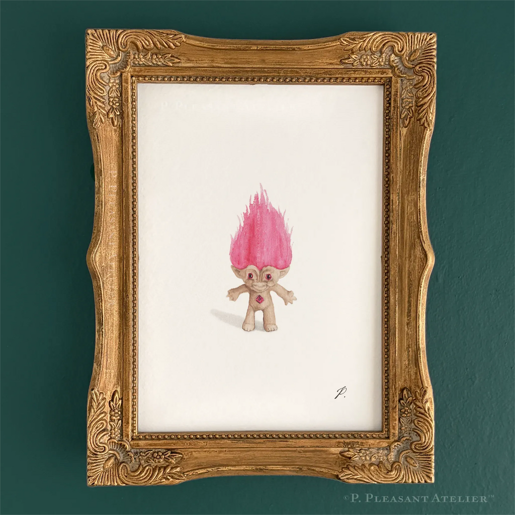 Jennifer 90s Icon 5 x 7 inch Fine Art Print by P. Pleasant Atelier with Fairy Magic Art
