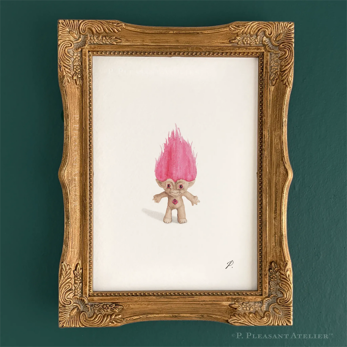 Jennifer 90s Icon 5 x 7 inch Fine Art Print by P. Pleasant Atelier with Fairy Magic Art