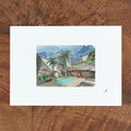 "Hotel Courtyard (Oaxaca)" – 5 x 7" Fine Art Print
