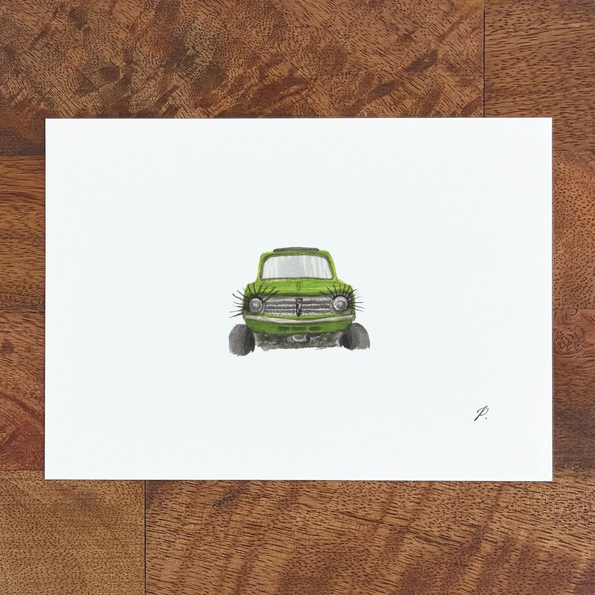 "Happiest Car (Brooklyn)" – 5 x 7" Fine Art Print