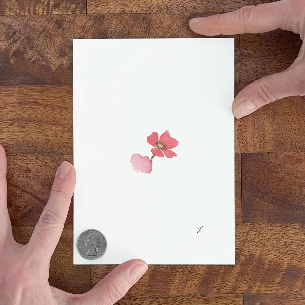 "Lo (Poppy)" – 5 x 7" Fine Art Print