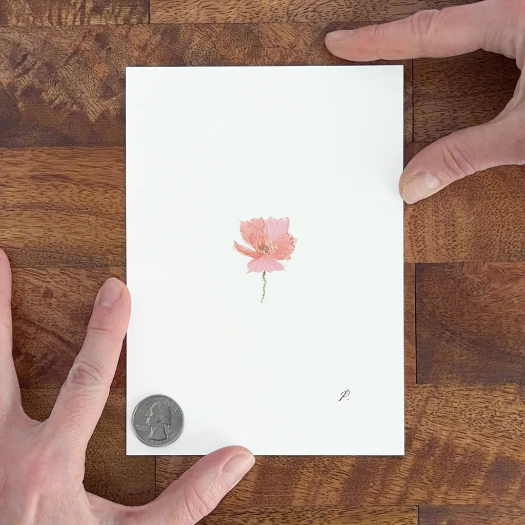 "Joni (Poppy)" – 5 x 7" Fine Art Print