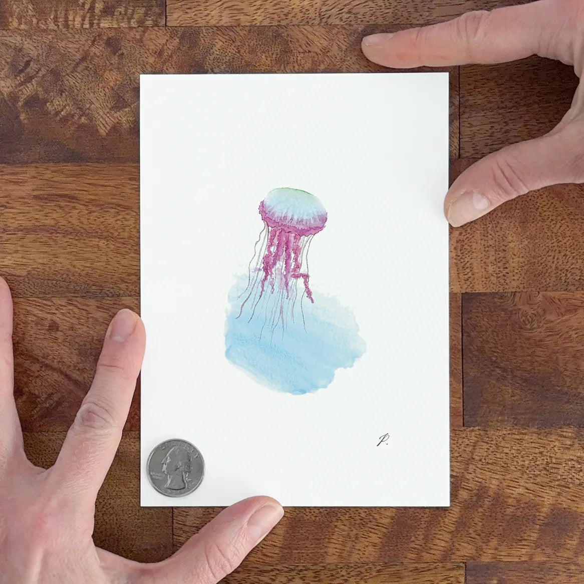 "Jellyfish" – 5 x 7" Fine Art Print