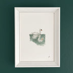"Swan (Prospect Park)" – 5 x 7" Fine Art Print