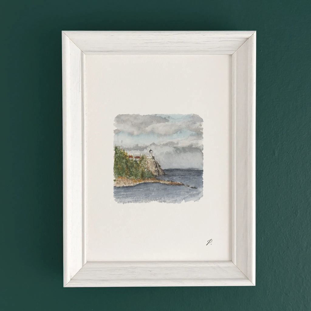 "Split Rock Lighthouse (Two Harbors, MN)" – 5 x 7" Fine Art Print
