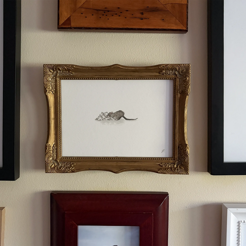 "Rat (Greenwich Village)" – 5 x 7" Fine Art Print