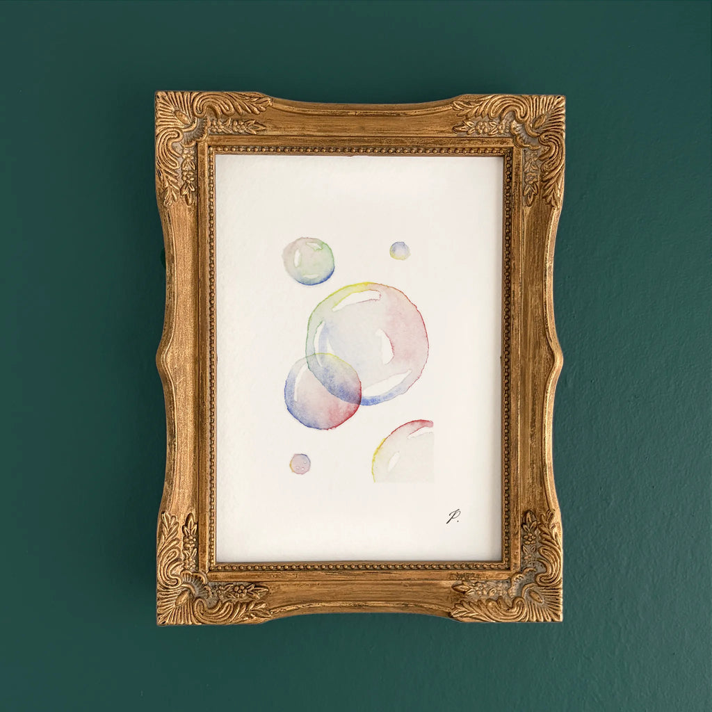"Rainbow Bubbles" – 5 x 7" Fine Art Print