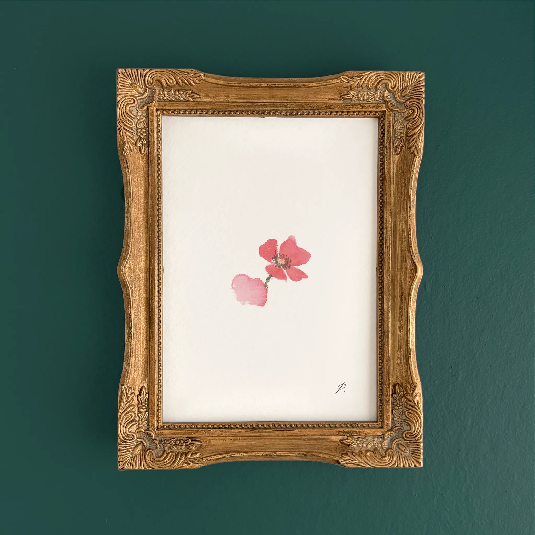 "Lo (Poppy)" – 5 x 7" Fine Art Print