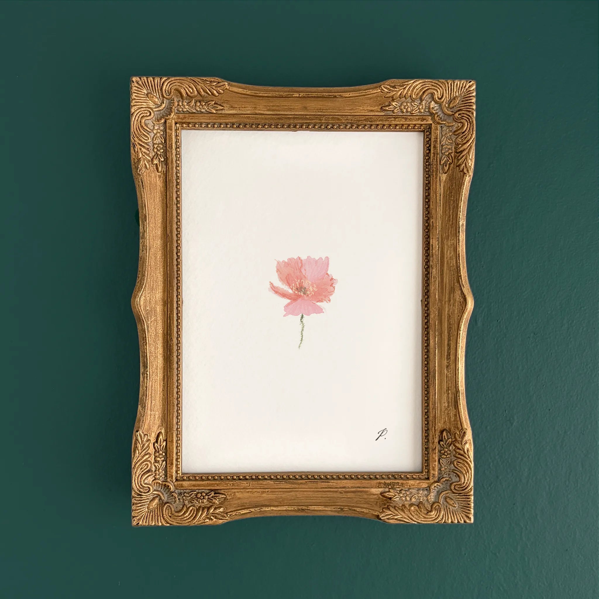 "Joni (Poppy)" – 5 x 7" Fine Art Print