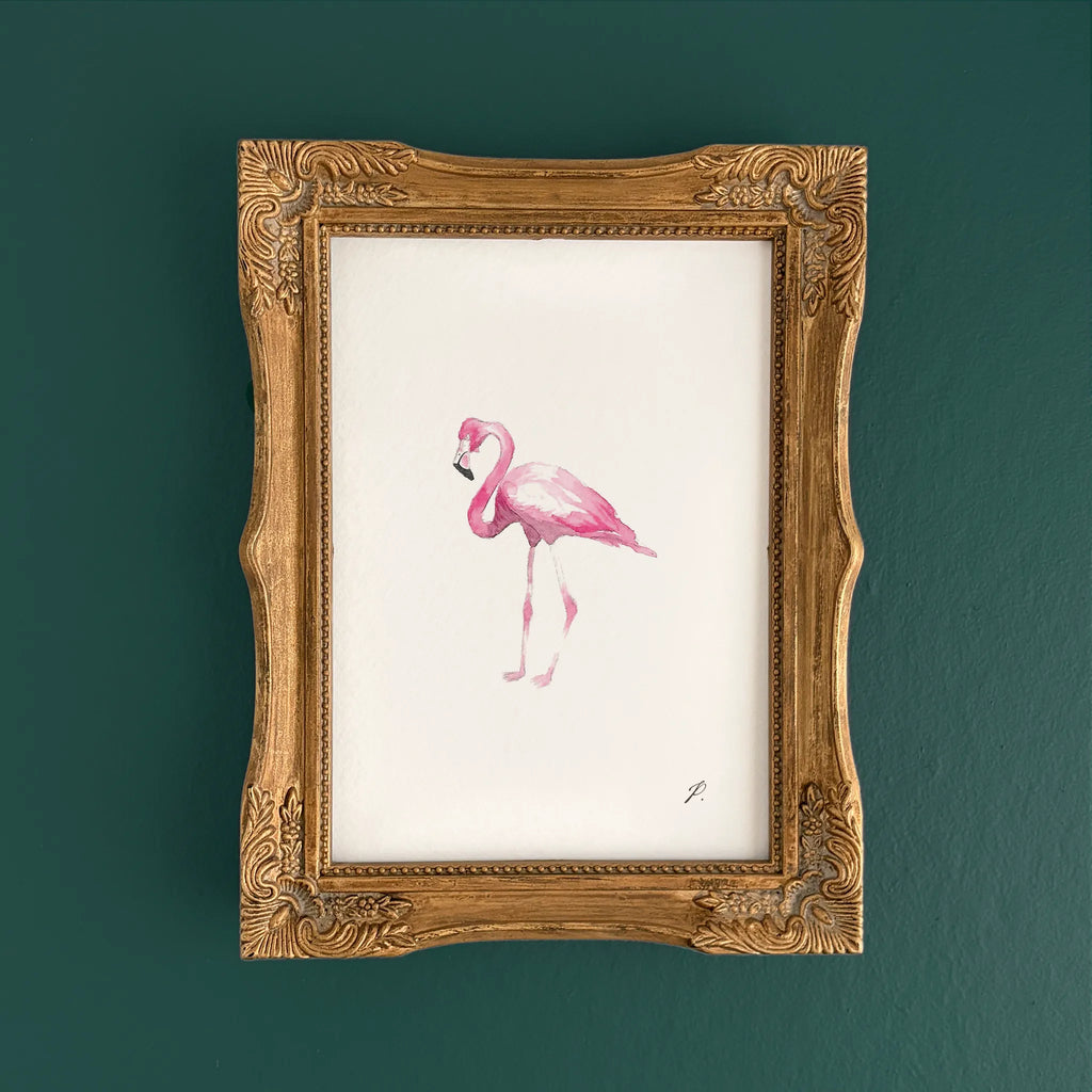 "Flamingo" – 5 x 7" Fine Art Print