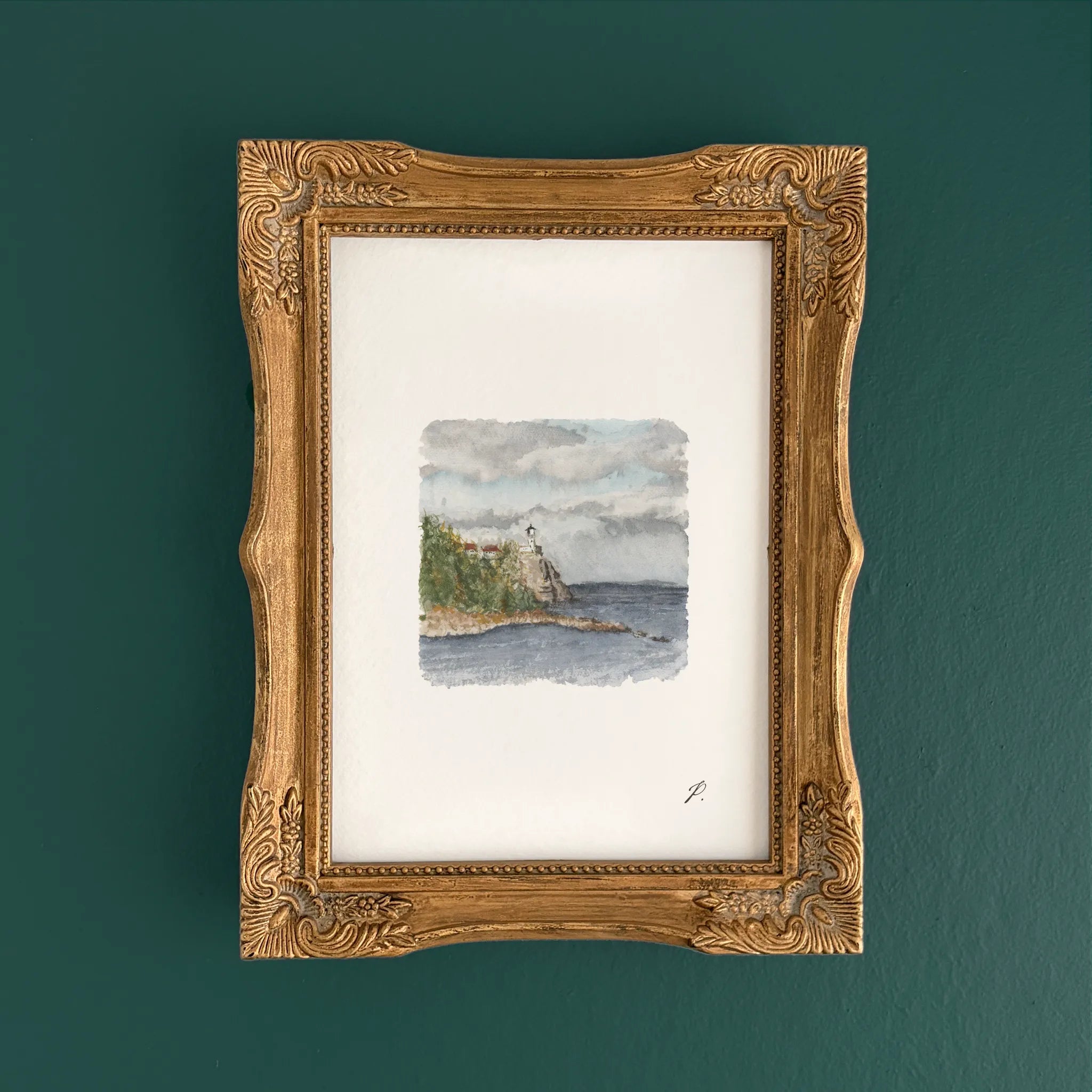 "Split Rock Lighthouse (Two Harbors, MN)" – 5 x 7" Fine Art Print