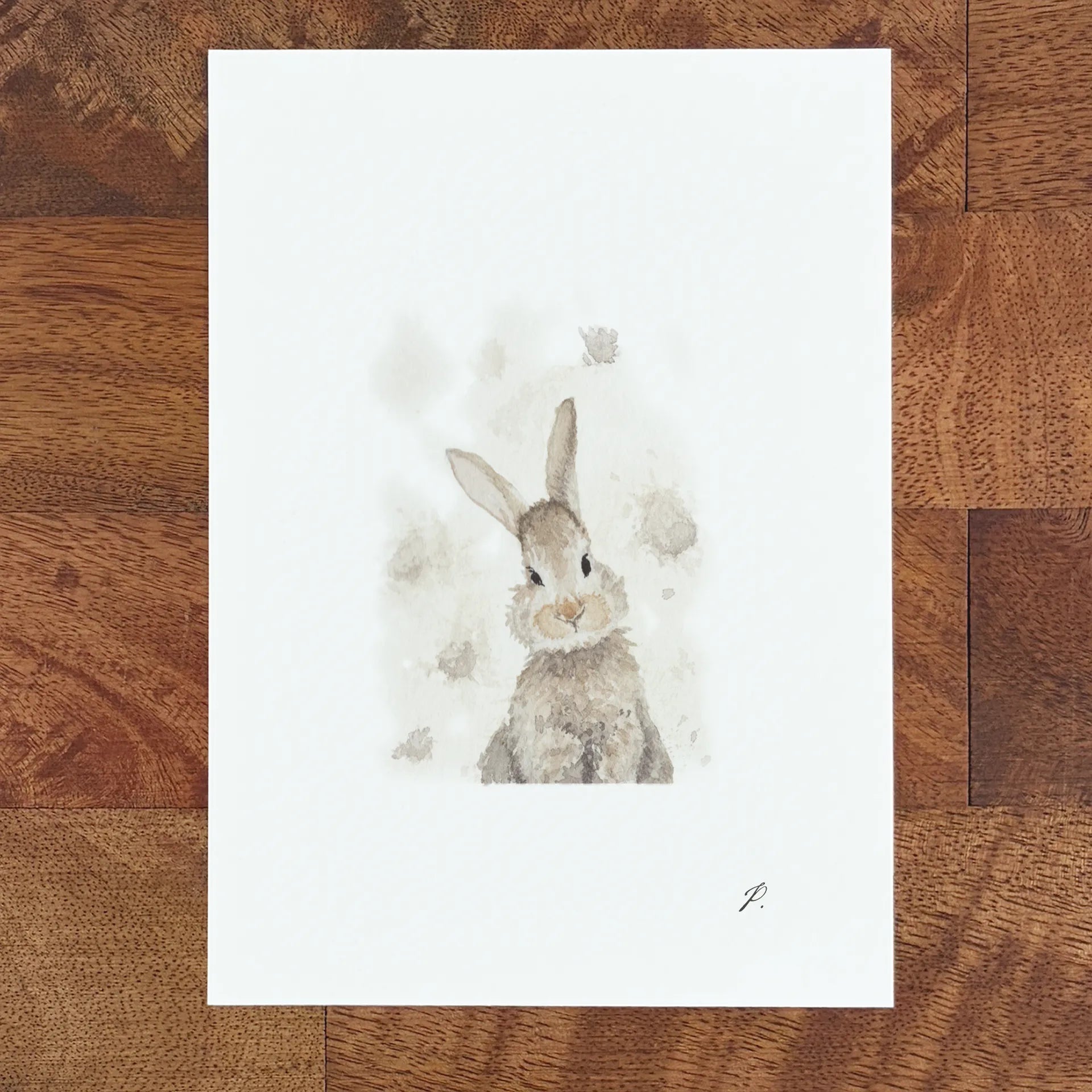 "Dust Bunny" – 5 x 7" Fine Art Print