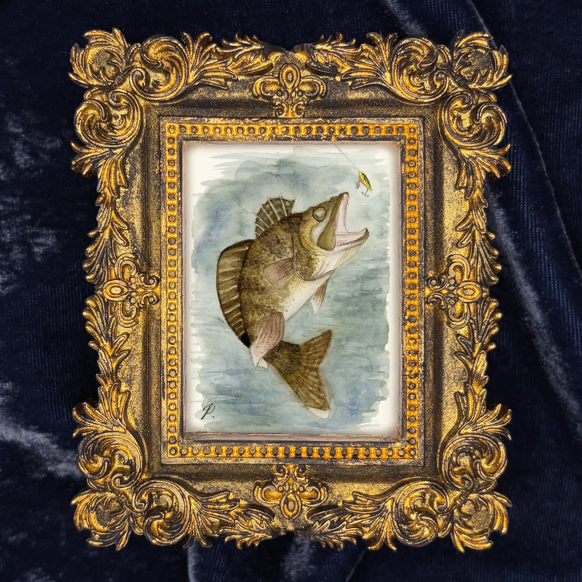 "Walleye" – Framed Masterpiece